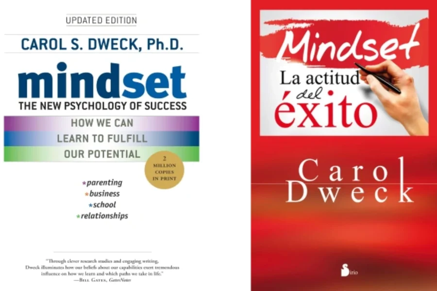 Portadas de libros de Carol Dweck